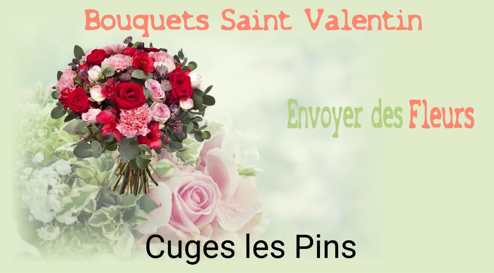 Roses de Saint-Valentin livrées à Cuges-les-Pins
